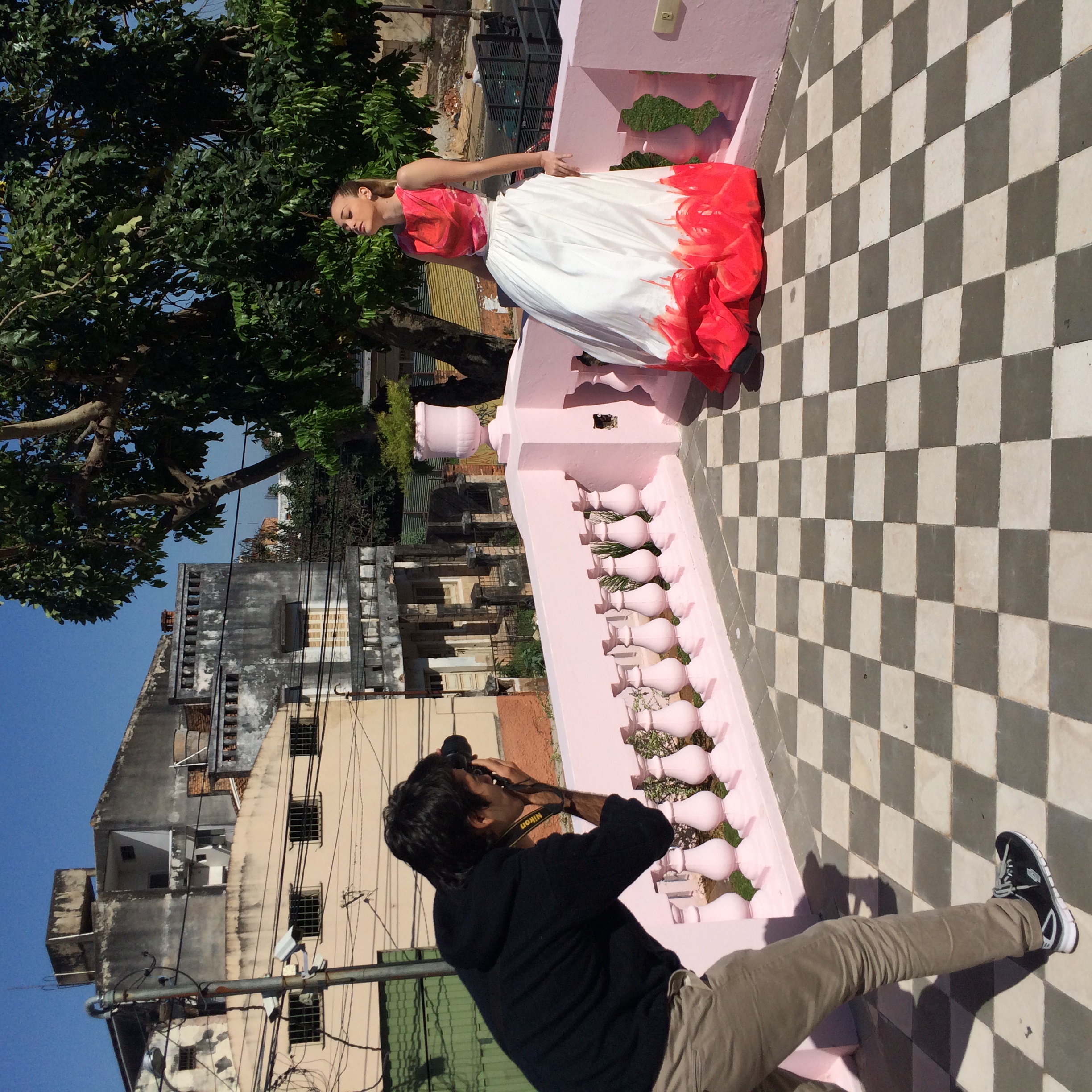 Práctica con modelo femenino