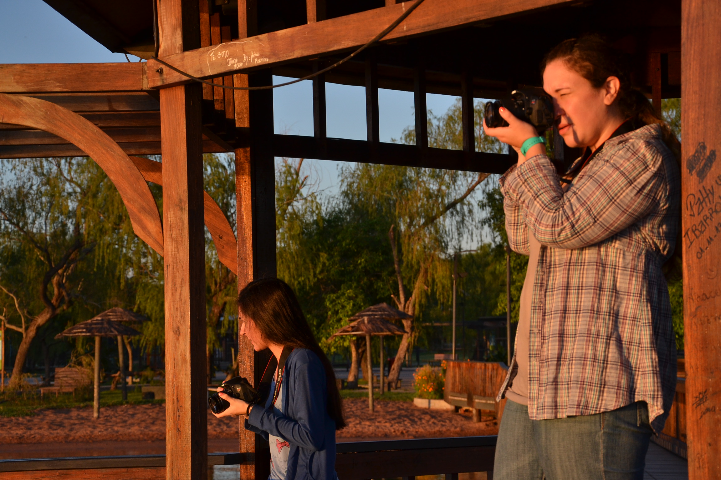 Atardecer en el muelle